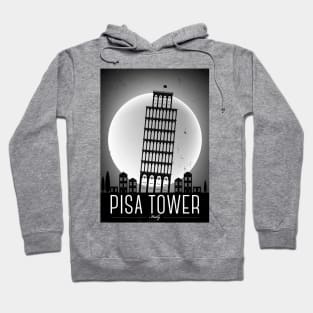 Pisa Poster Design Hoodie